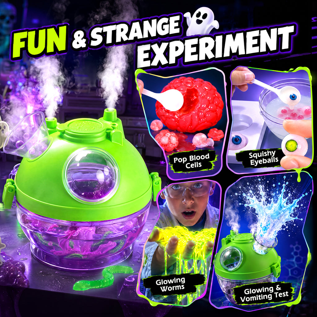 239 Experiments Science Kits for Kids, Lab Experiments Science Kits, with Erupting Volcano, S.T.E.M Toys Activities, Educational Gifts for Boys Girls